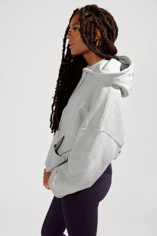 Pullover Cloud Hoodie - Heather Grey - Image 6