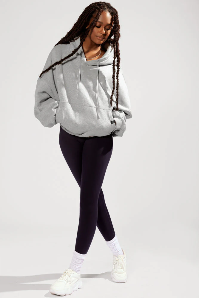 Pullover Cloud Hoodie - Heather Grey - Image 7