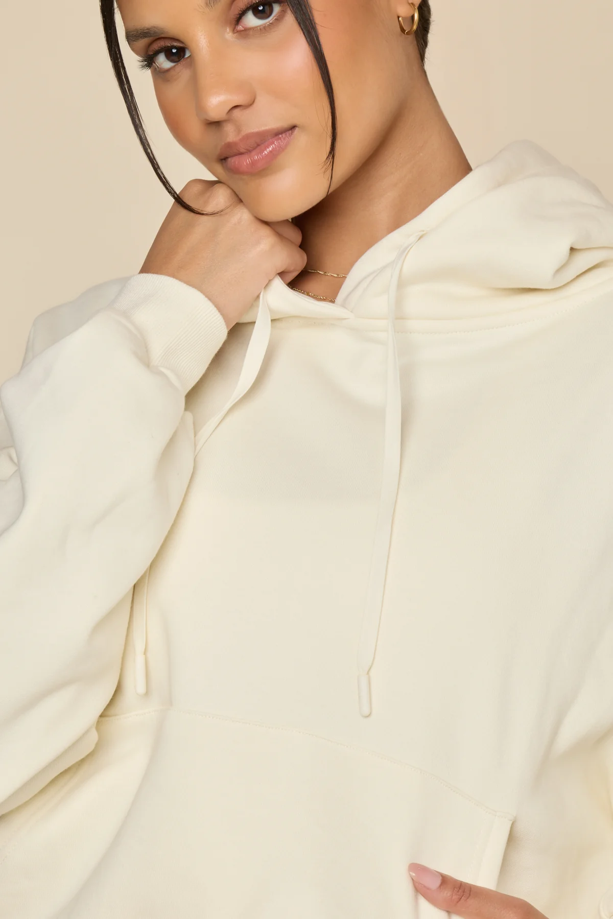 Pullover Cloud Hoodie - Ivory - Image 4