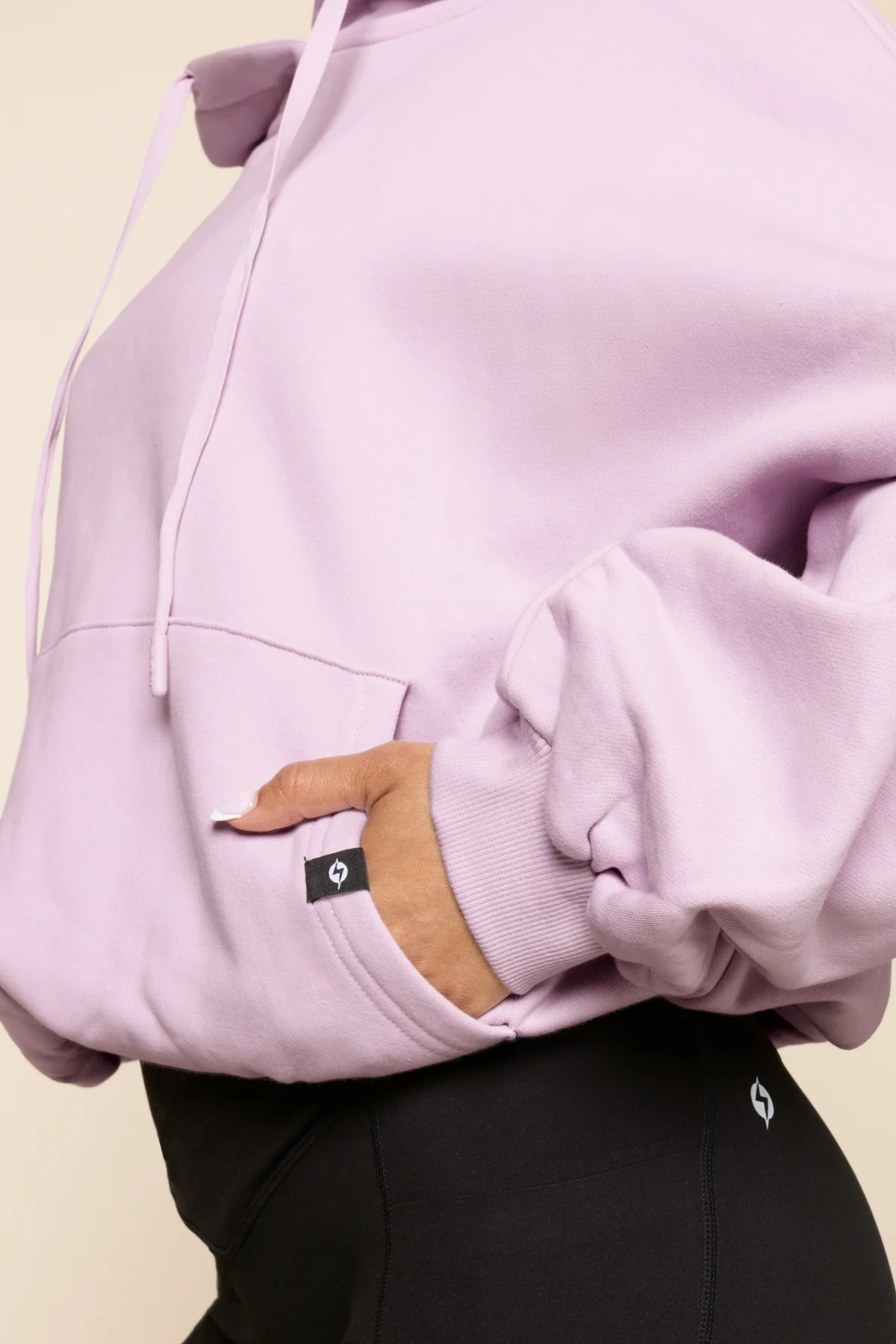 Pullover Cloud Hoodie - Pink Lilac - Image 2