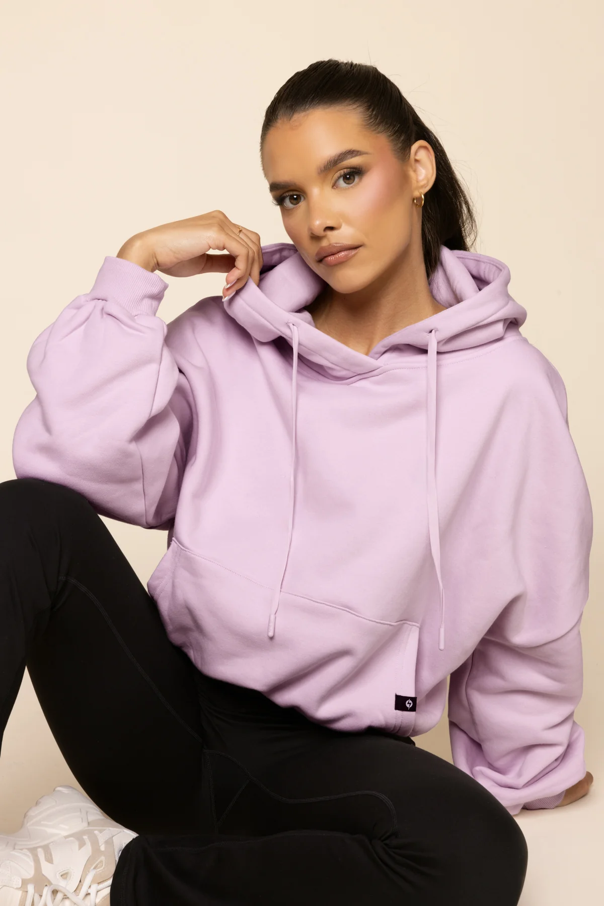 Pullover Cloud Hoodie - Pink Lilac - Image 6