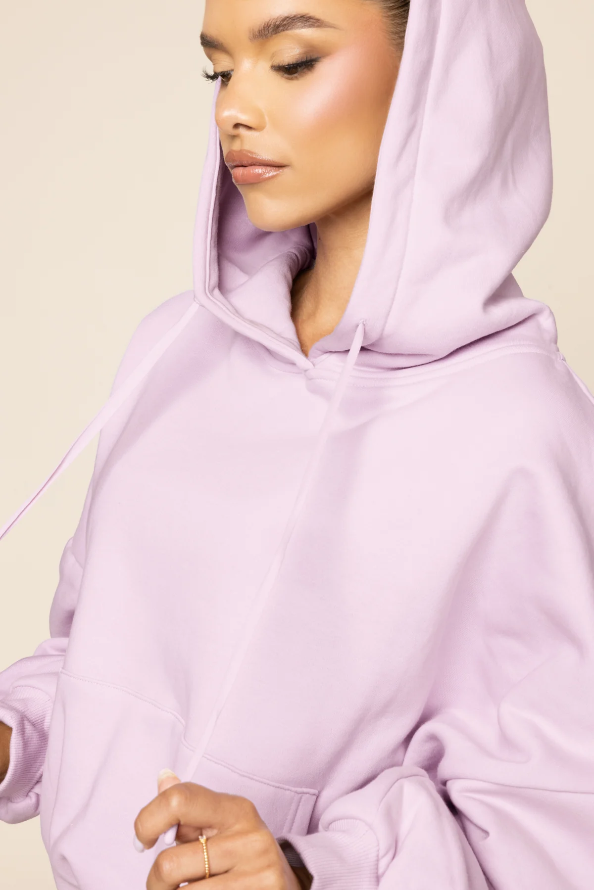 Pullover Cloud Hoodie - Pink Lilac - Image 7