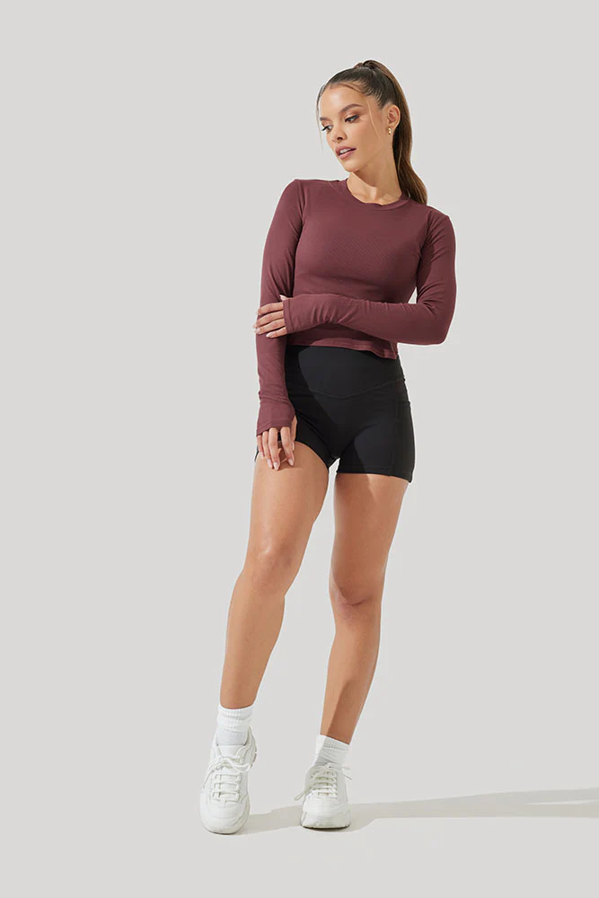 Refine Long Sleeve Top - Rose Clay - Image 4