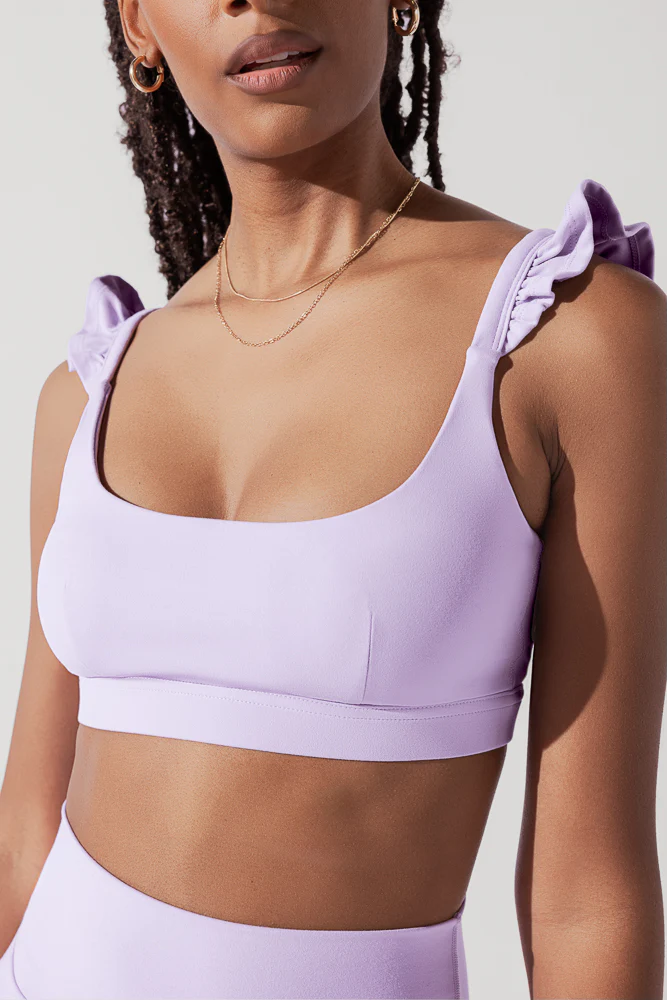 Romance Ruffle Bra - Digital Lavender - Image 2