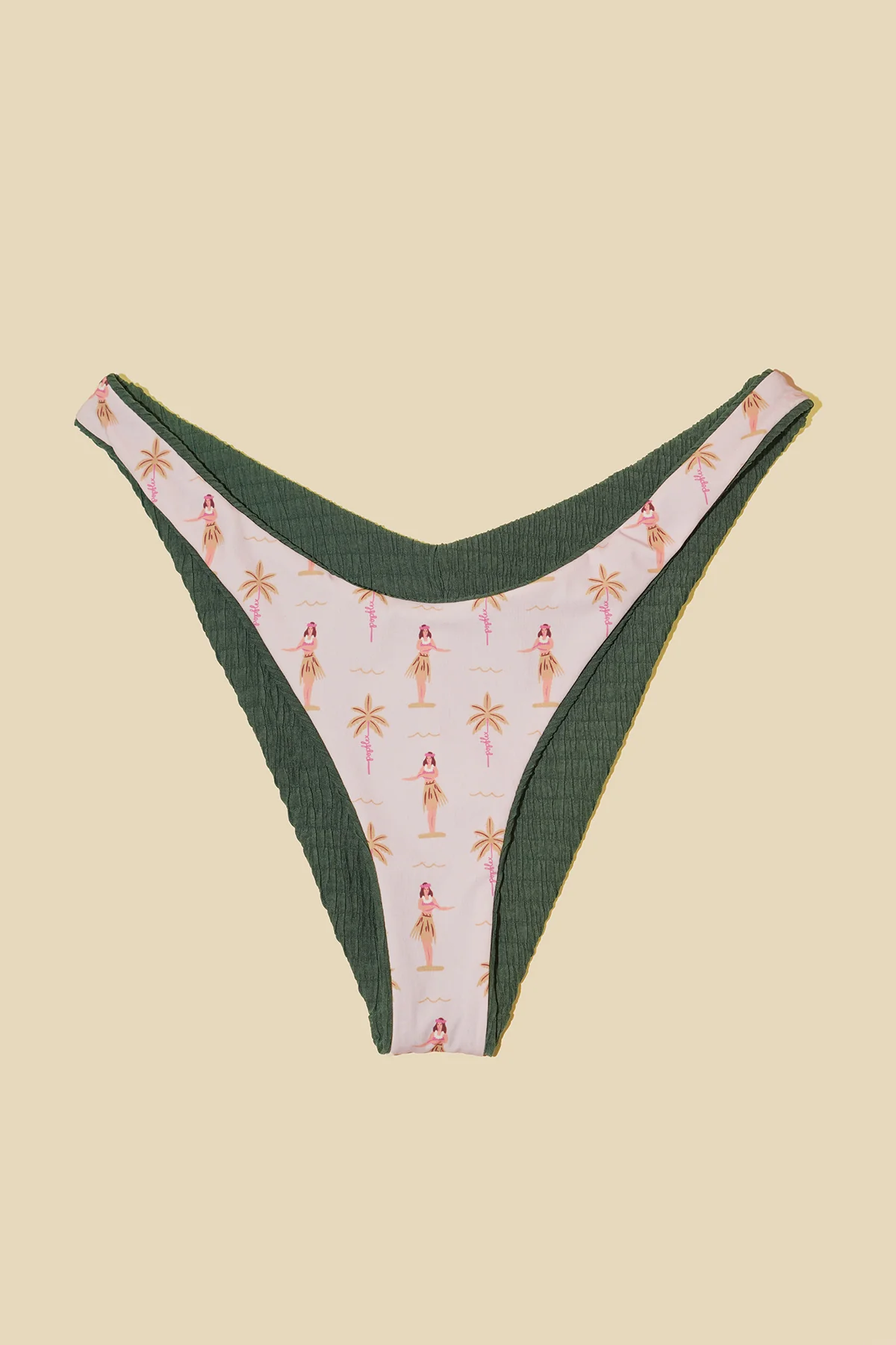 Seascape Reversible Bikini Bottom - Green Lagoon Dilly - Image 7