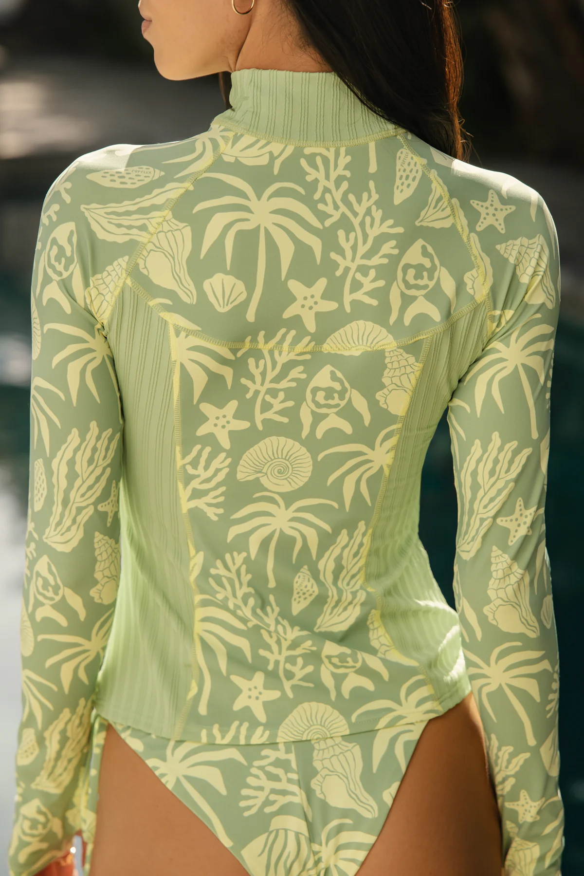 Shore Thing Rash Guard - Coral Coast - Image 5