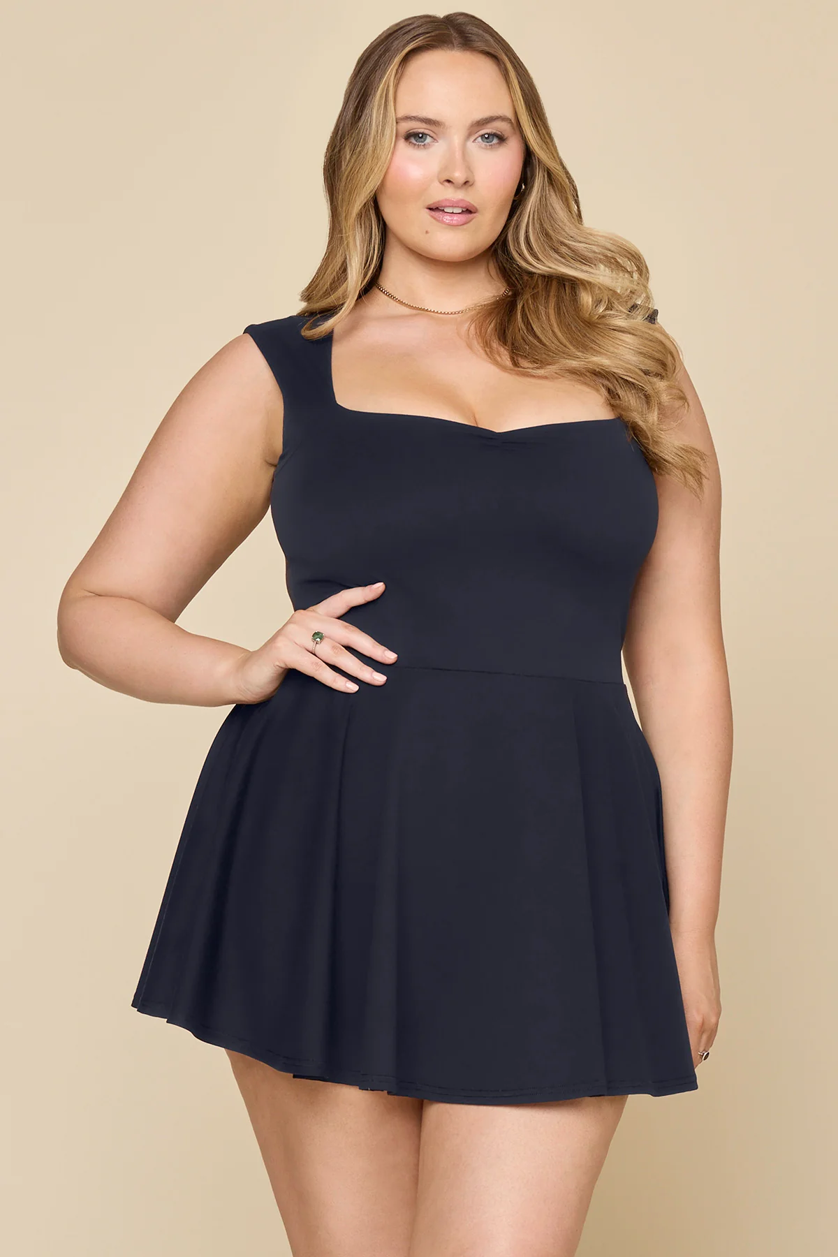 Skate the Day Away Dress - Cool Black - Image 2