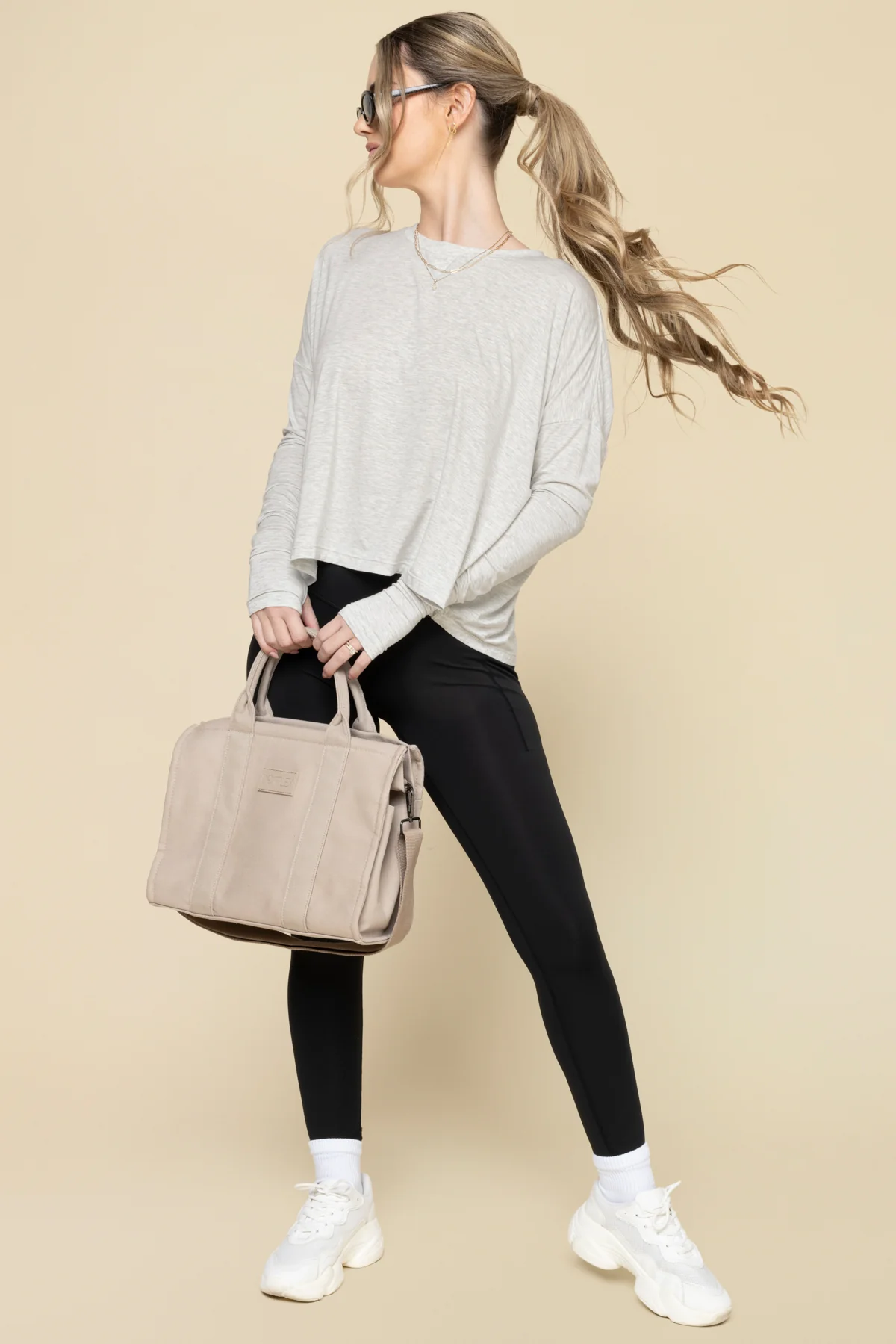 Sloane Tote - Taupe - Image 12