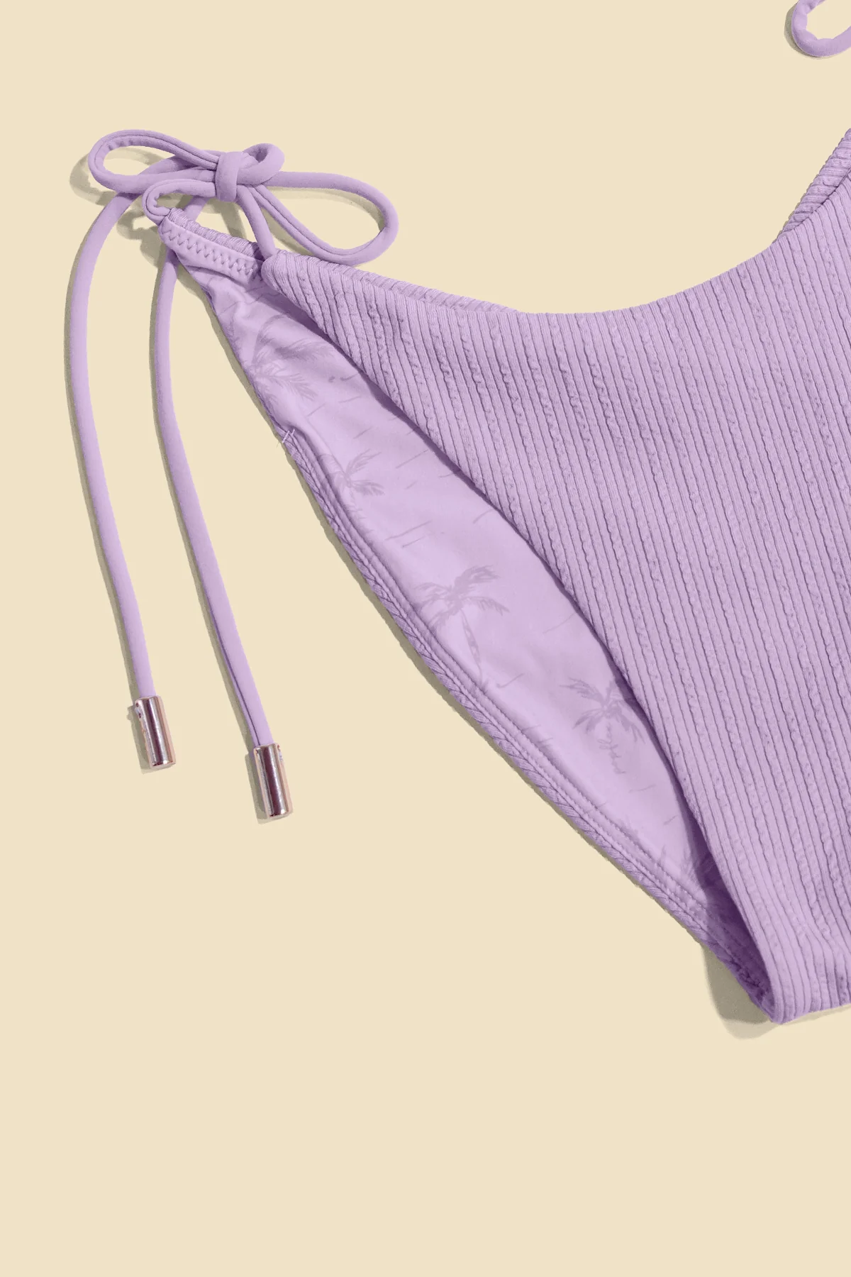 Sunny String Ultra Cheeky Bikini Bottom - Lilac - Image 6