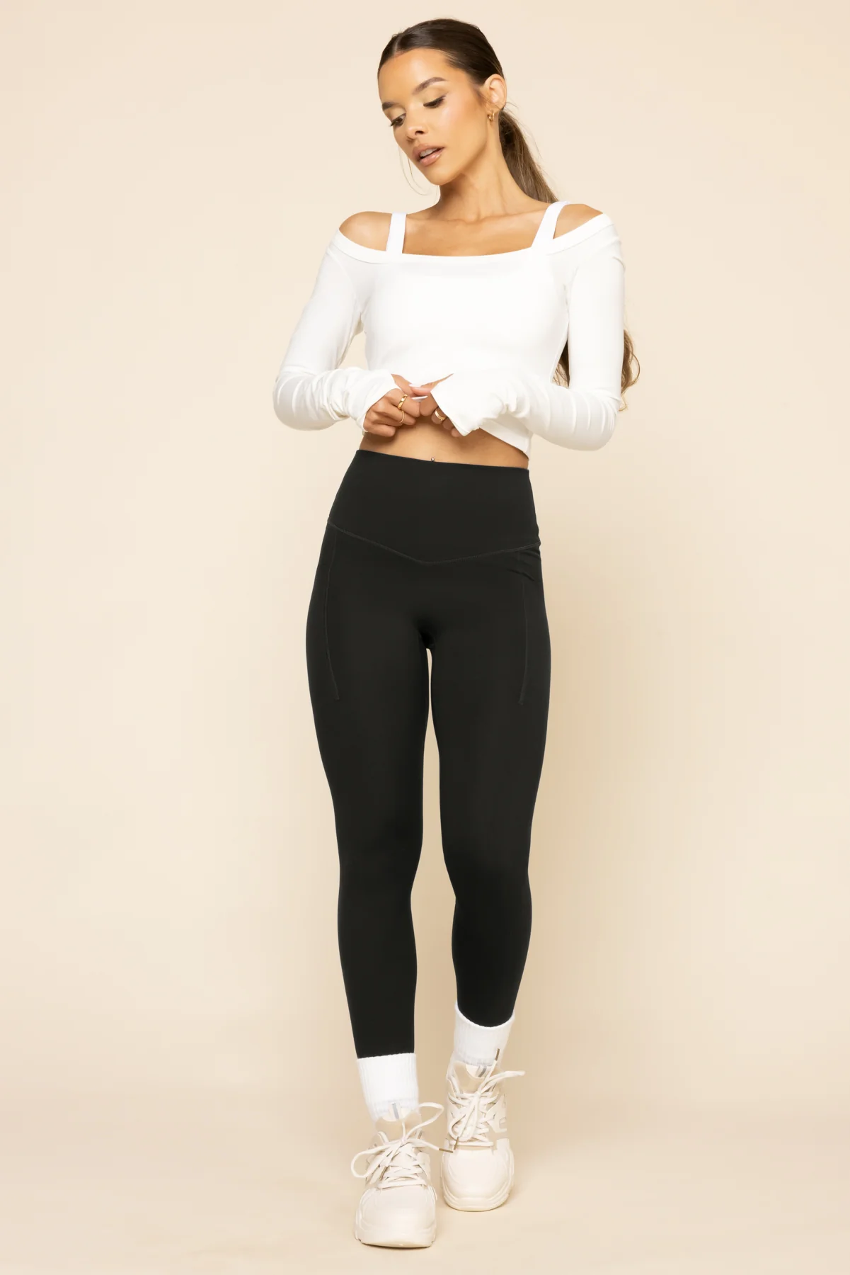 Supersculpt™ Legging with Pockets - Black - Image 3