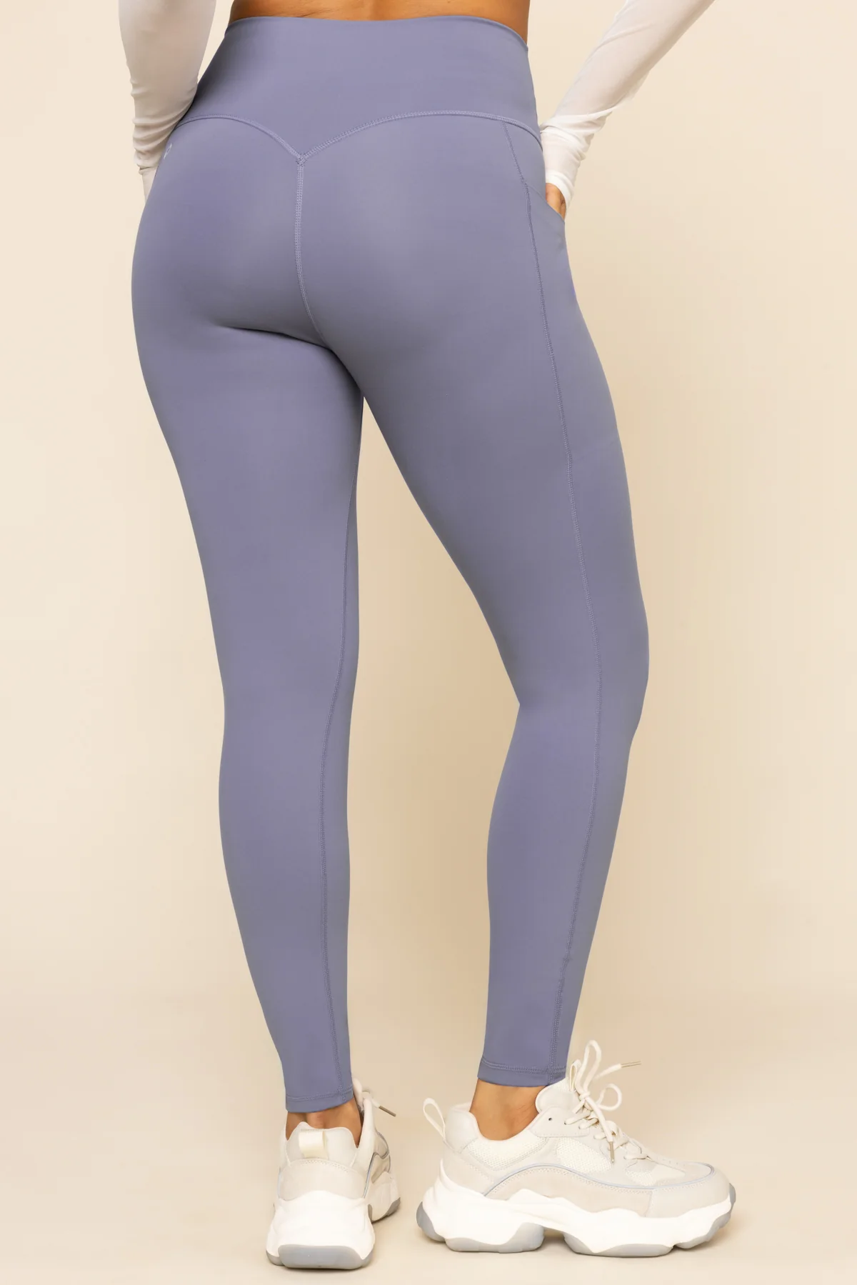 Supersculpt™ Legging with Pockets - Blue Mist - Image 8