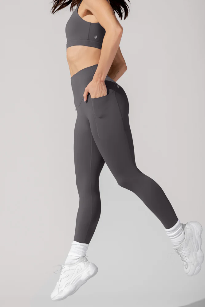 Supersculpt™ Legging with Pockets - Slate - Image 4