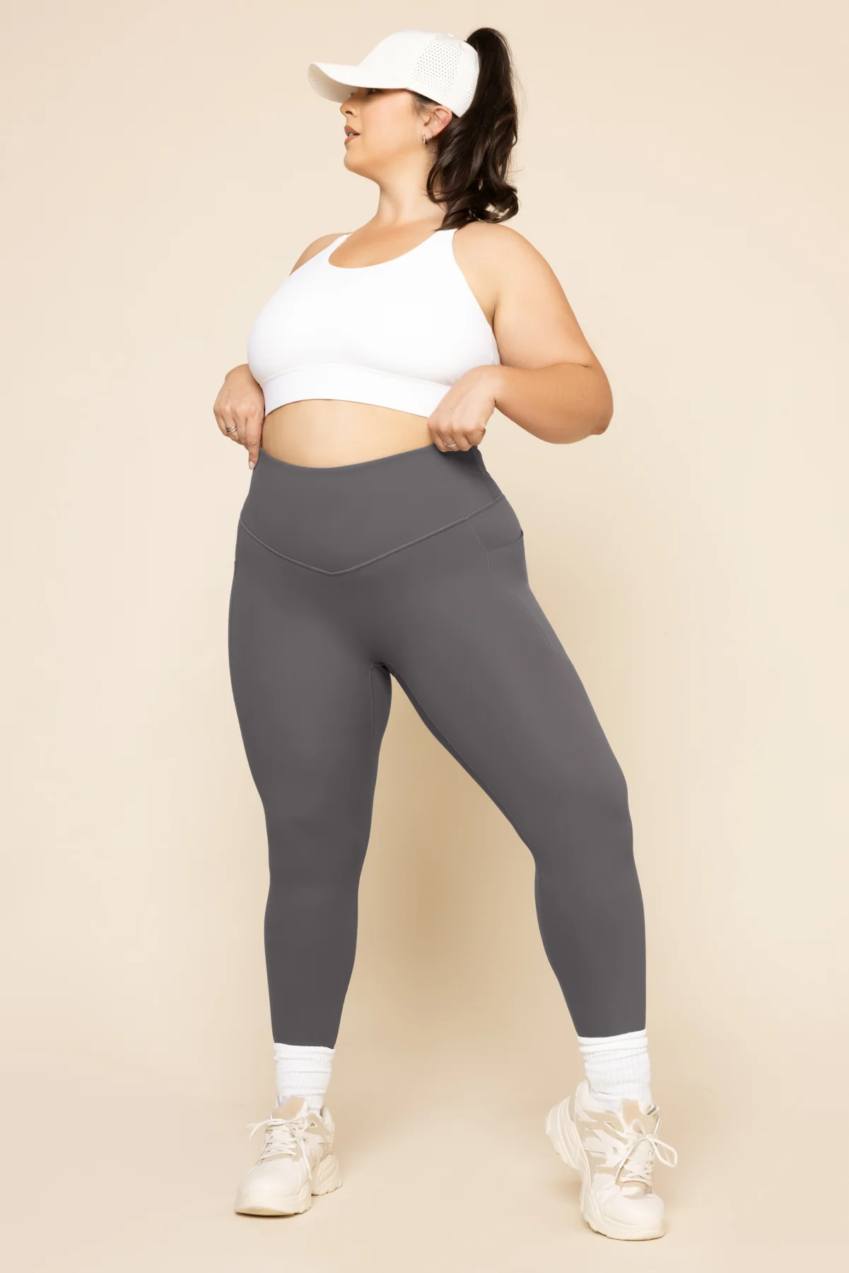 Supersculpt™ Legging with Pockets - Slate - Image 6