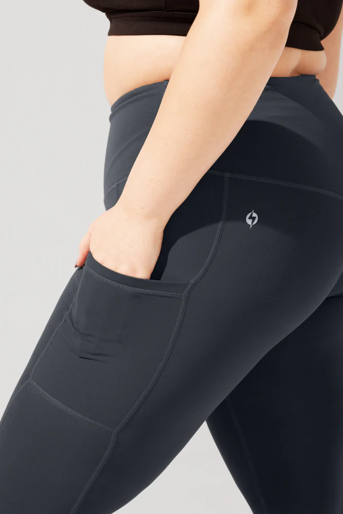 Supersculpt™ Legging with Pockets - Smoky Grey - Image 3