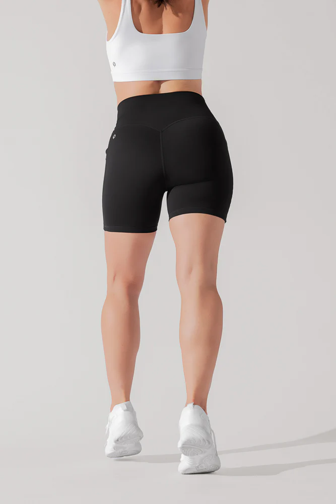 Supersculpt™ Midi Short with Pockets - Black - Image 6