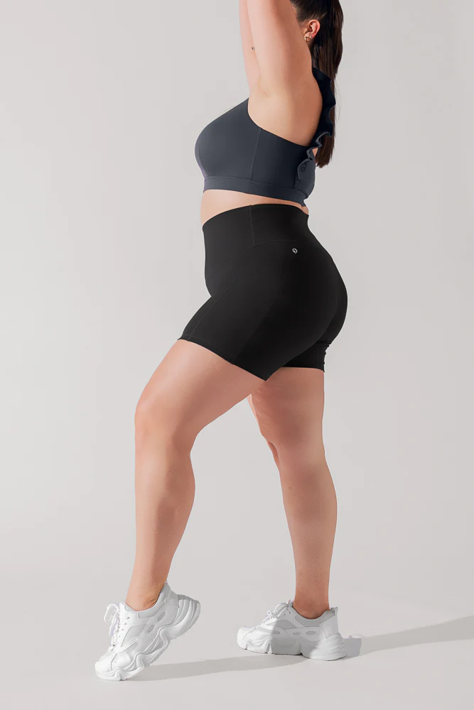 Supersculpt™ Midi Short with Pockets - Black - Image 7