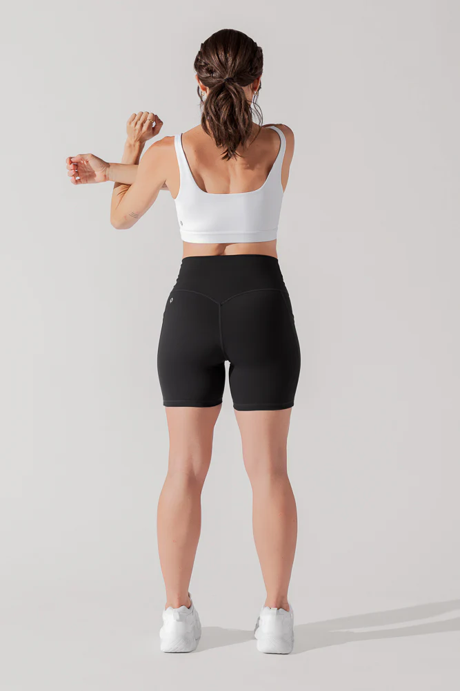 Supersculpt™ Midi Short with Pockets - Black - Image 8