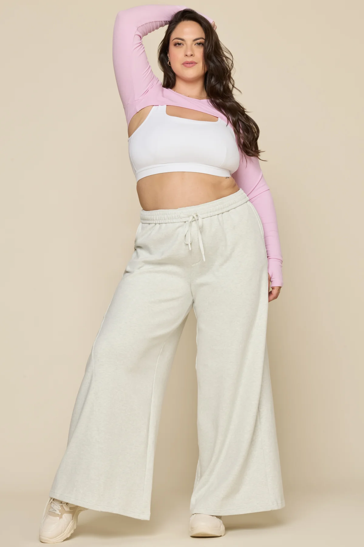 Superwide Sweatpant - Heather Grey - Image 3