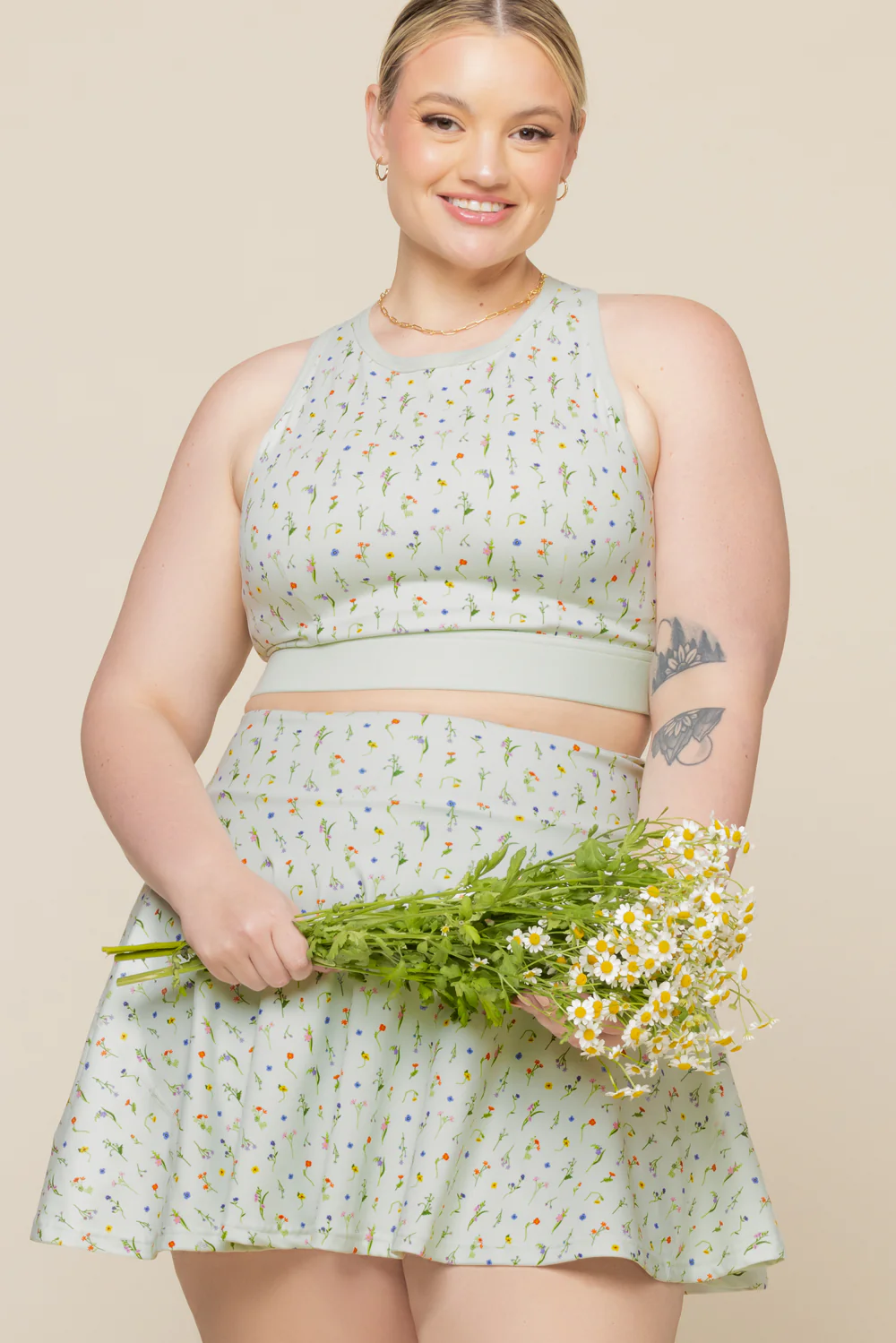 Sweat Sesh Crop Top - Meadow - Image 6