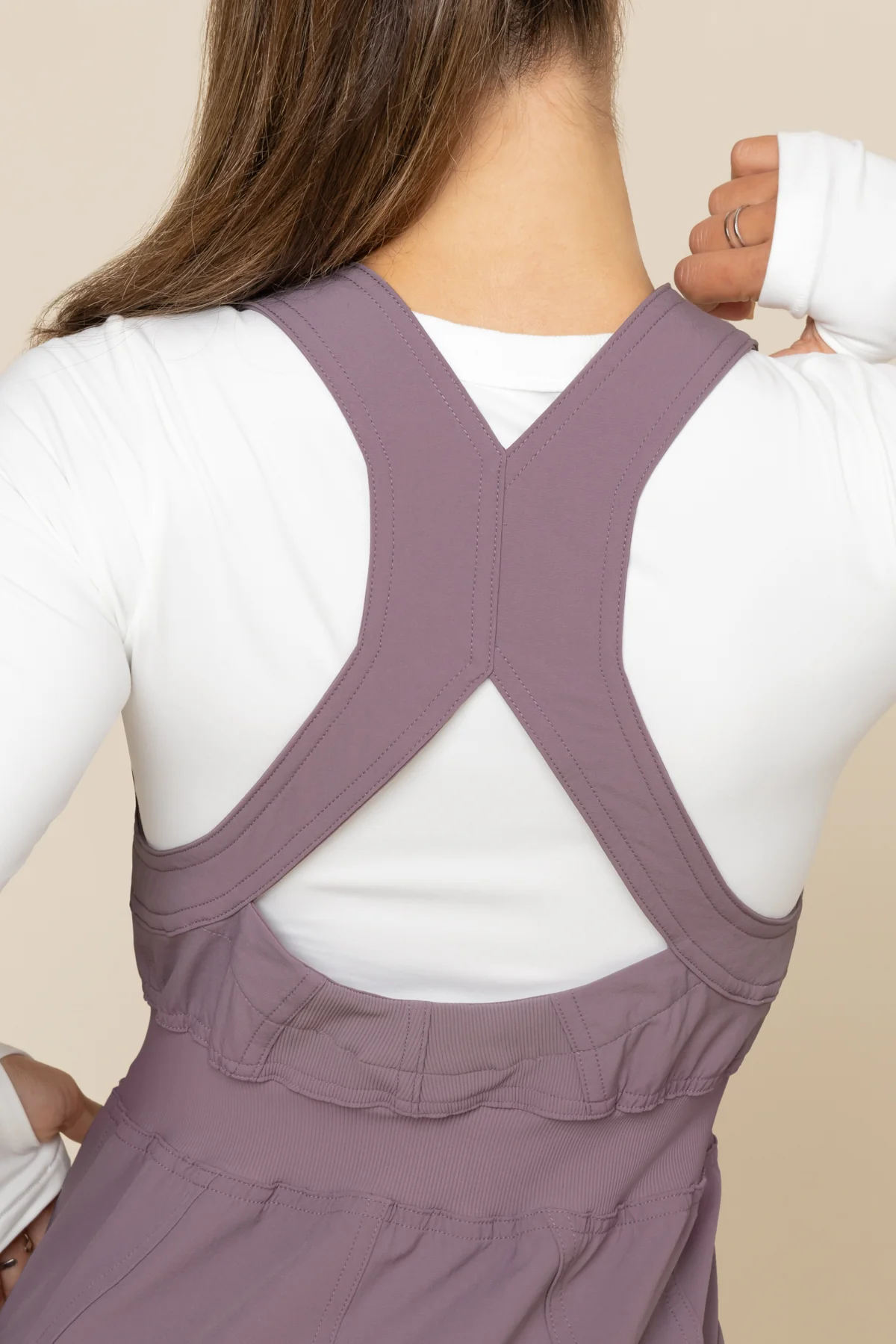 Take a Hike Overalls - Dusty Mauve - Image 9