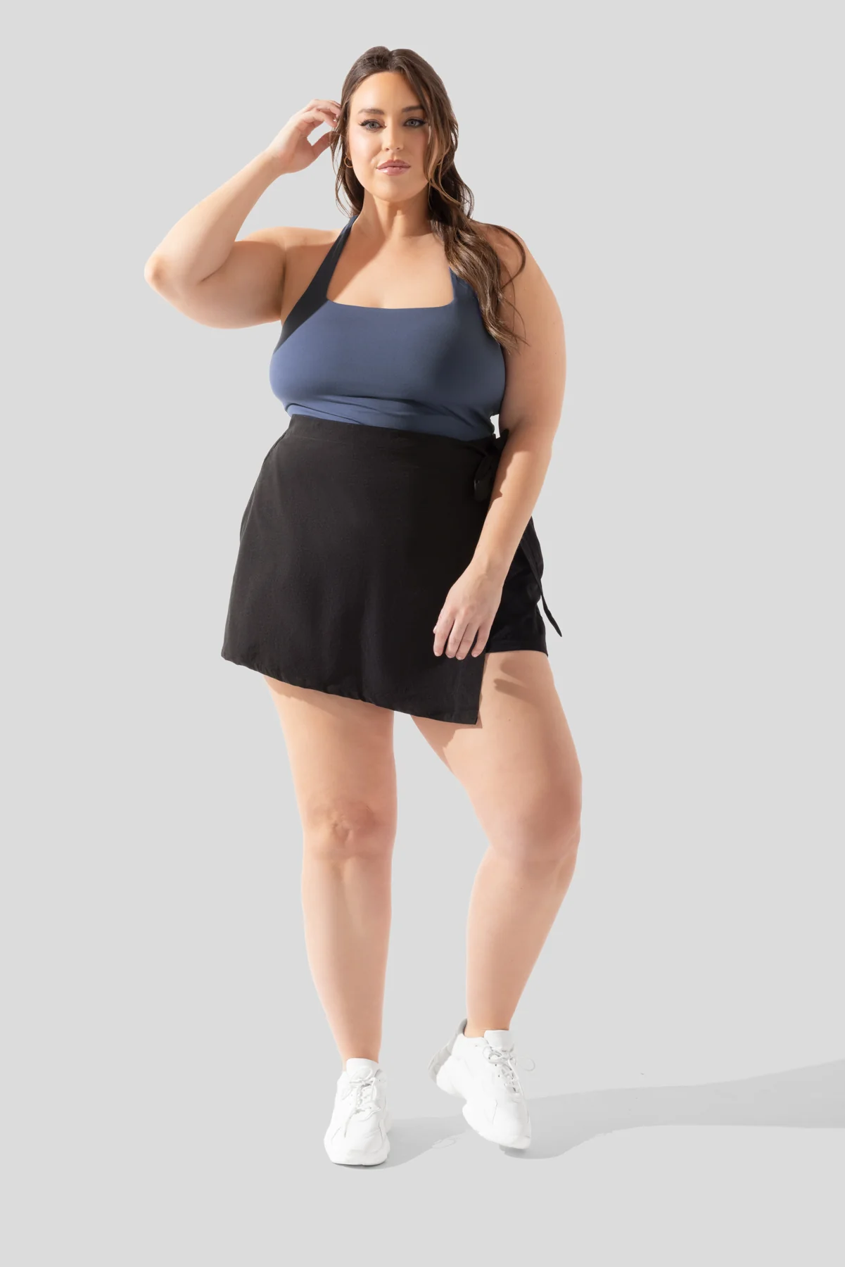 That's a Wrap Skort - Black - Image 2