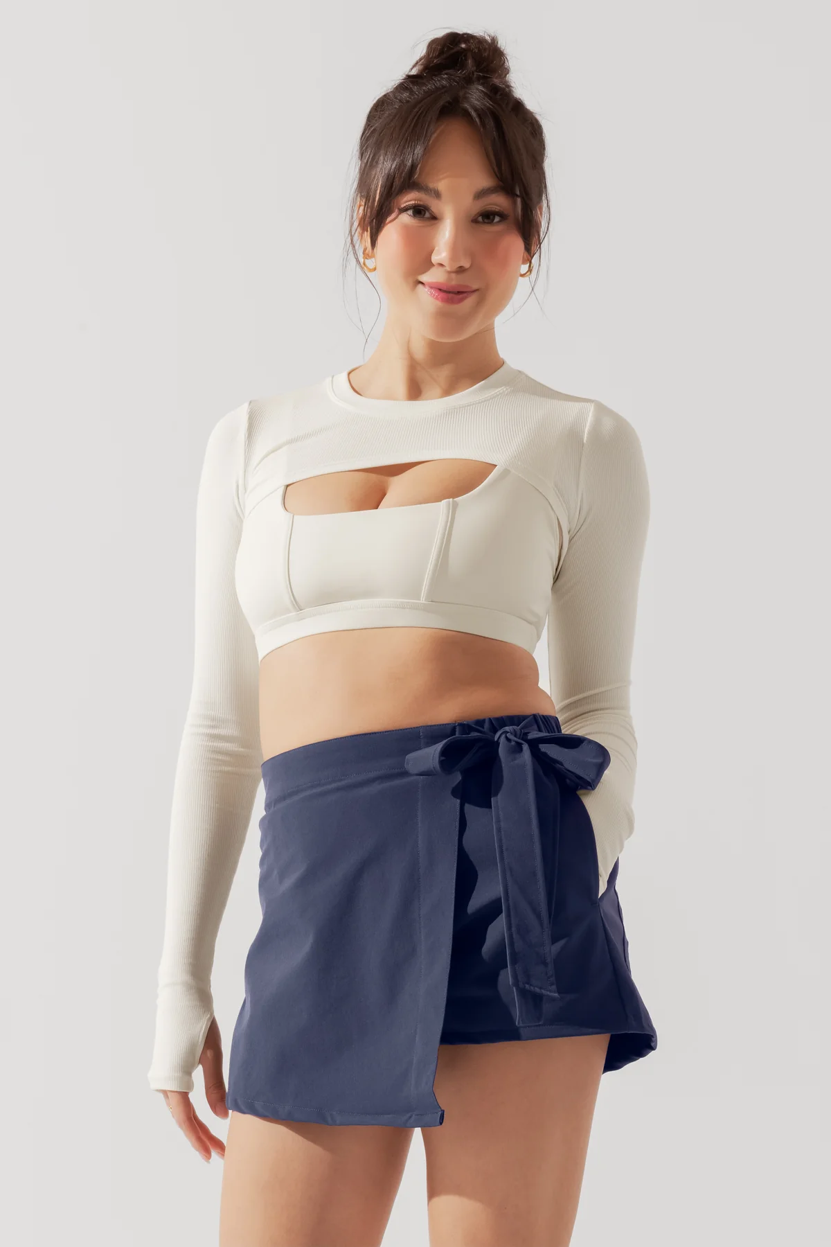 That's a Wrap Skort - Cosmic Navy - Image 10