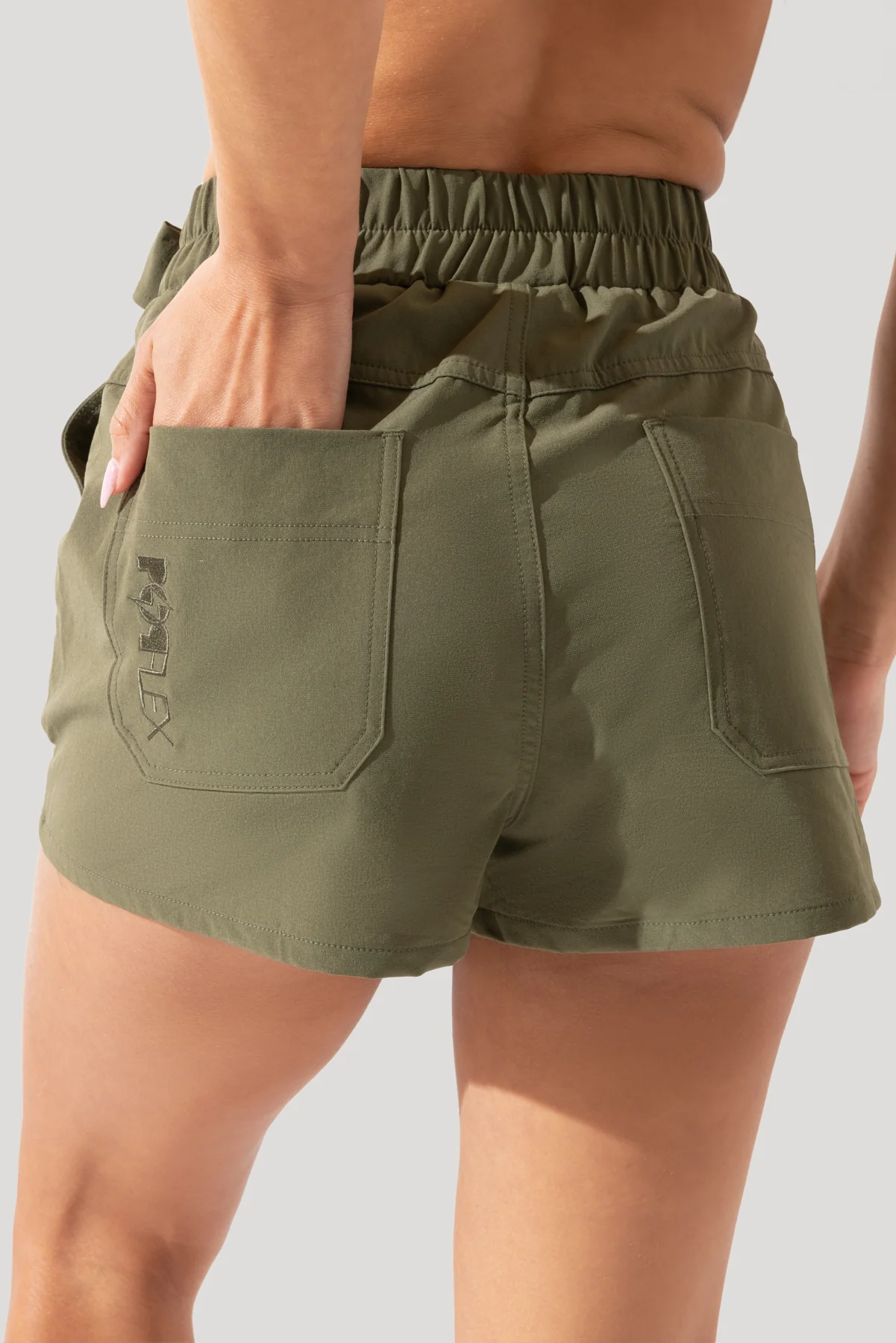 That's a Wrap Skort - Dark Olive - Image 3