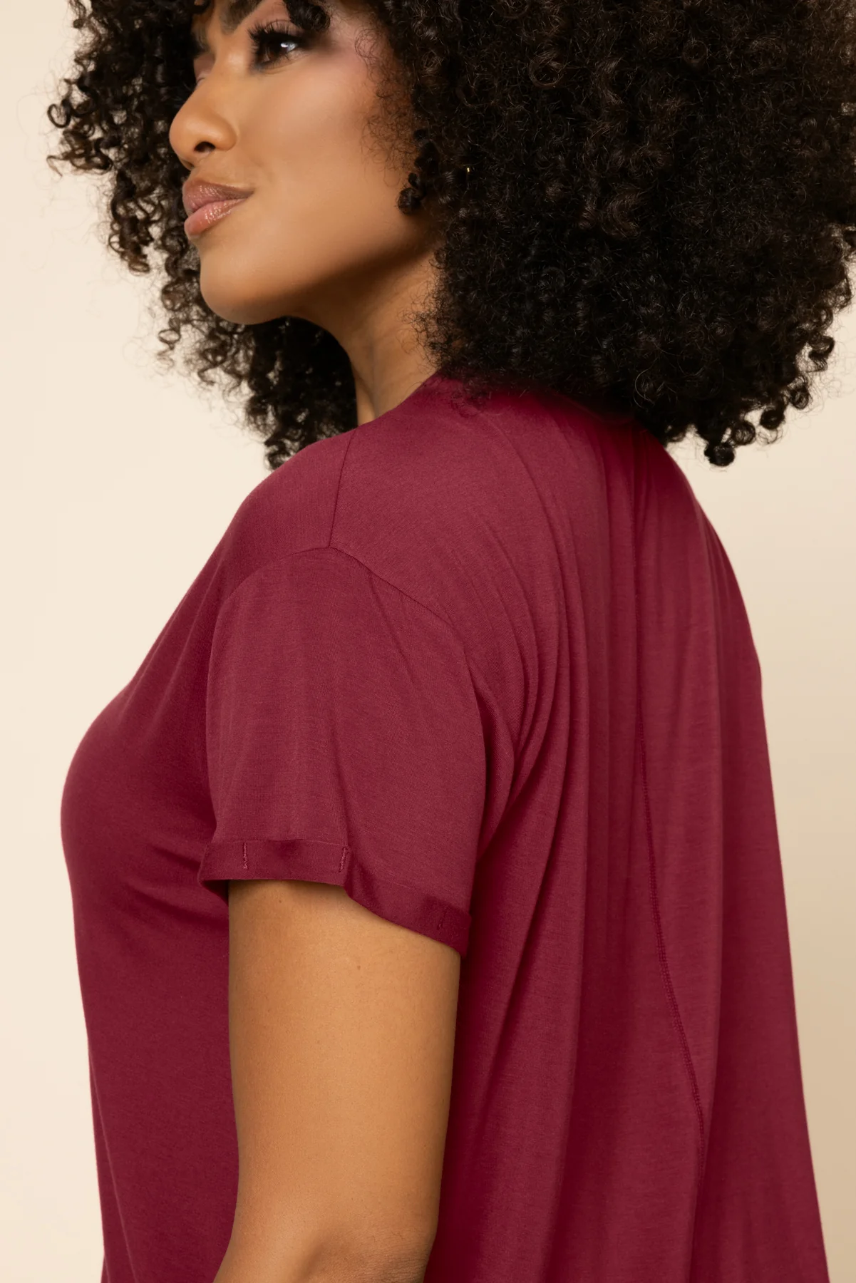 The Perfect Tee - Crimson - Image 3