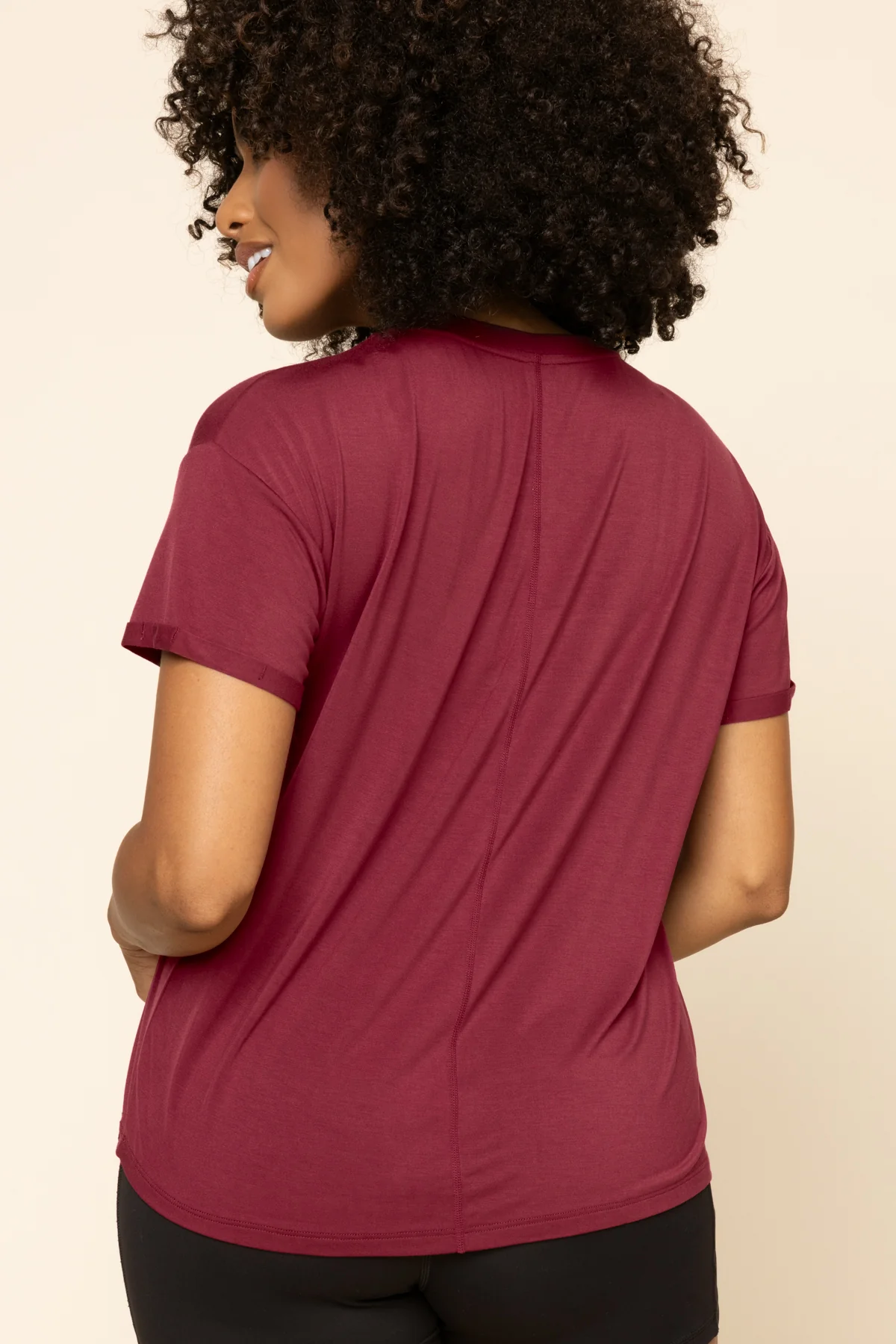 The Perfect Tee - Crimson - Image 5