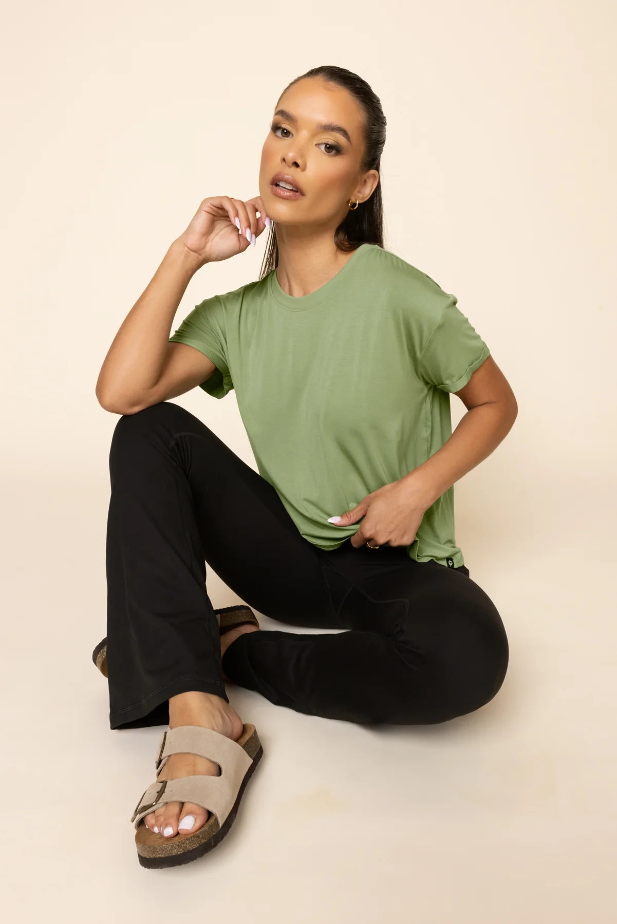 The Perfect Tee - Seaglass Green - Image 5
