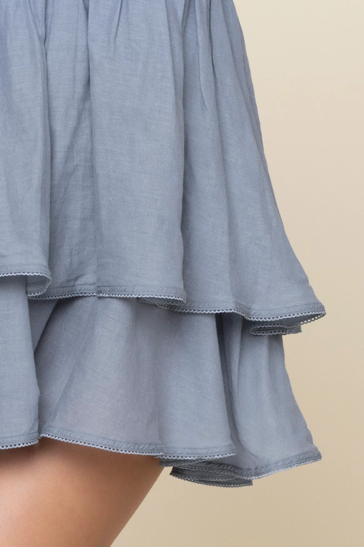 Wildest Dreams Babydoll Dress - Sleepy Blue - Image 9