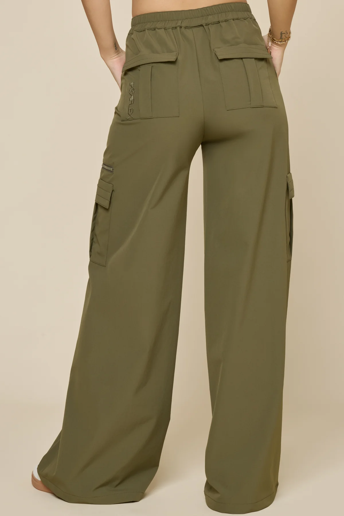 Y2K Cargo Pant - Dark Olive - Image 9