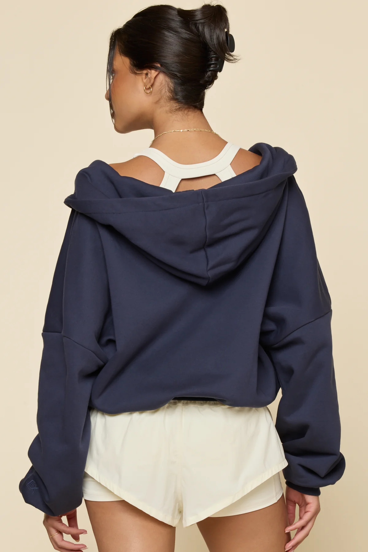 Zip Cloud Hoodie - Academic Navy - Image 7