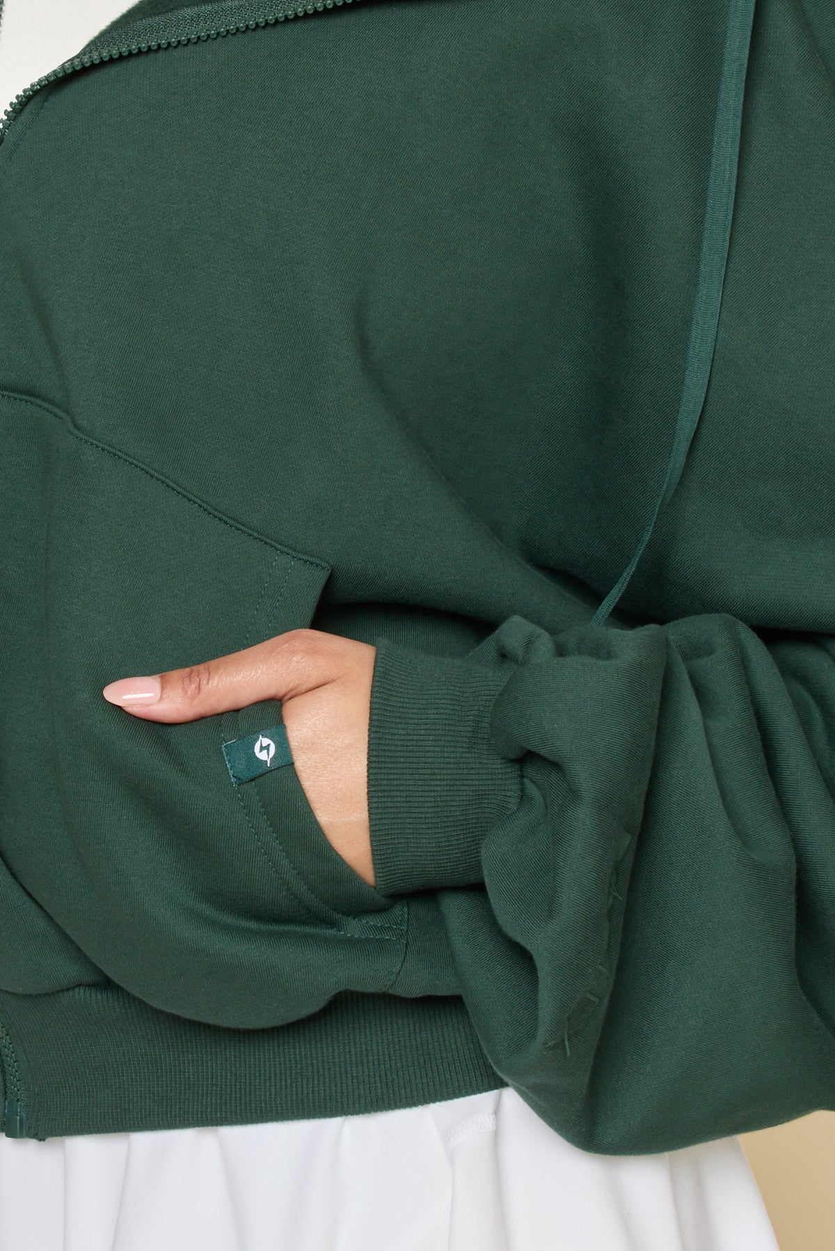 Zip Cloud Hoodie - Game Time Green - Image 2