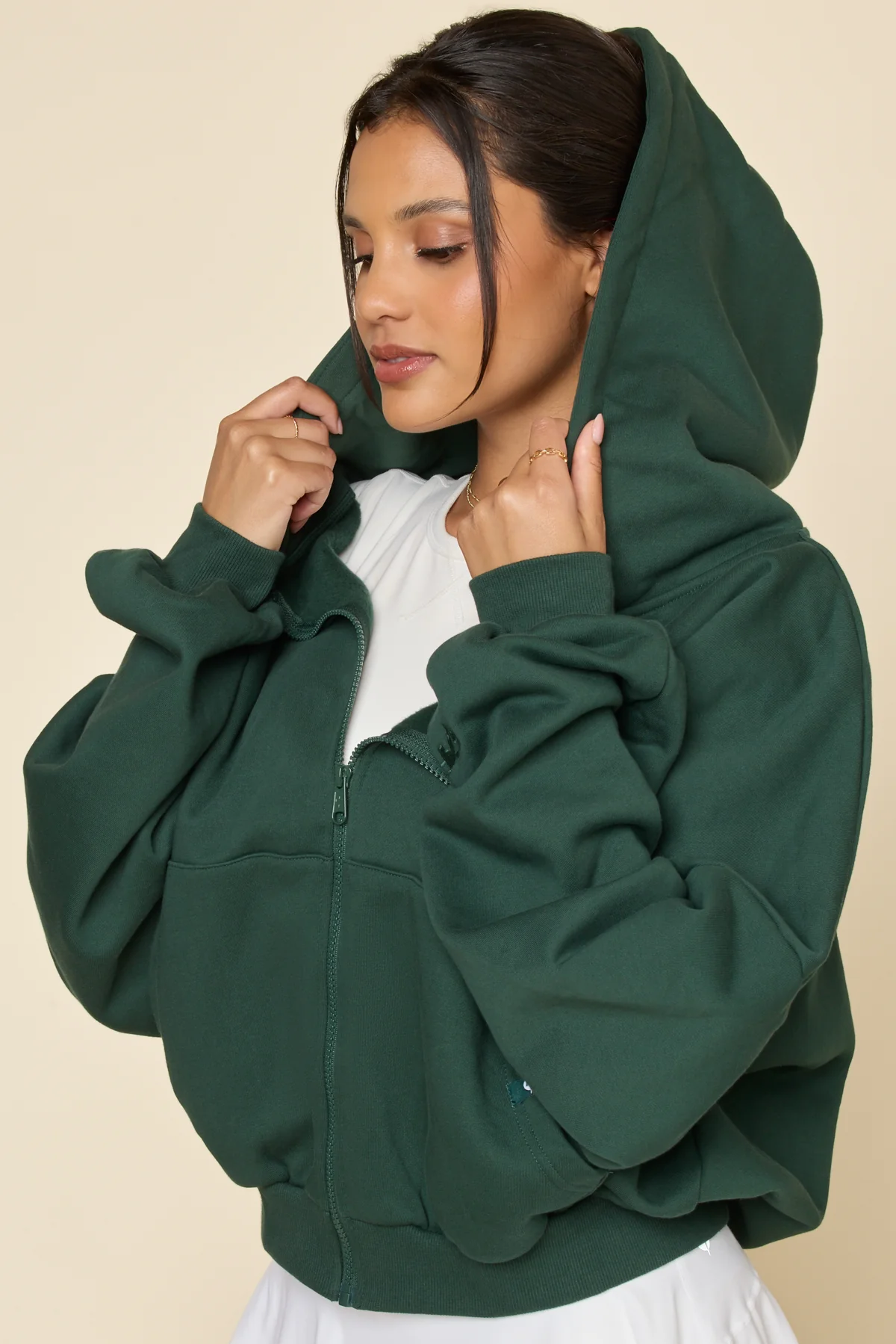 Zip Cloud Hoodie - Game Time Green - Image 6