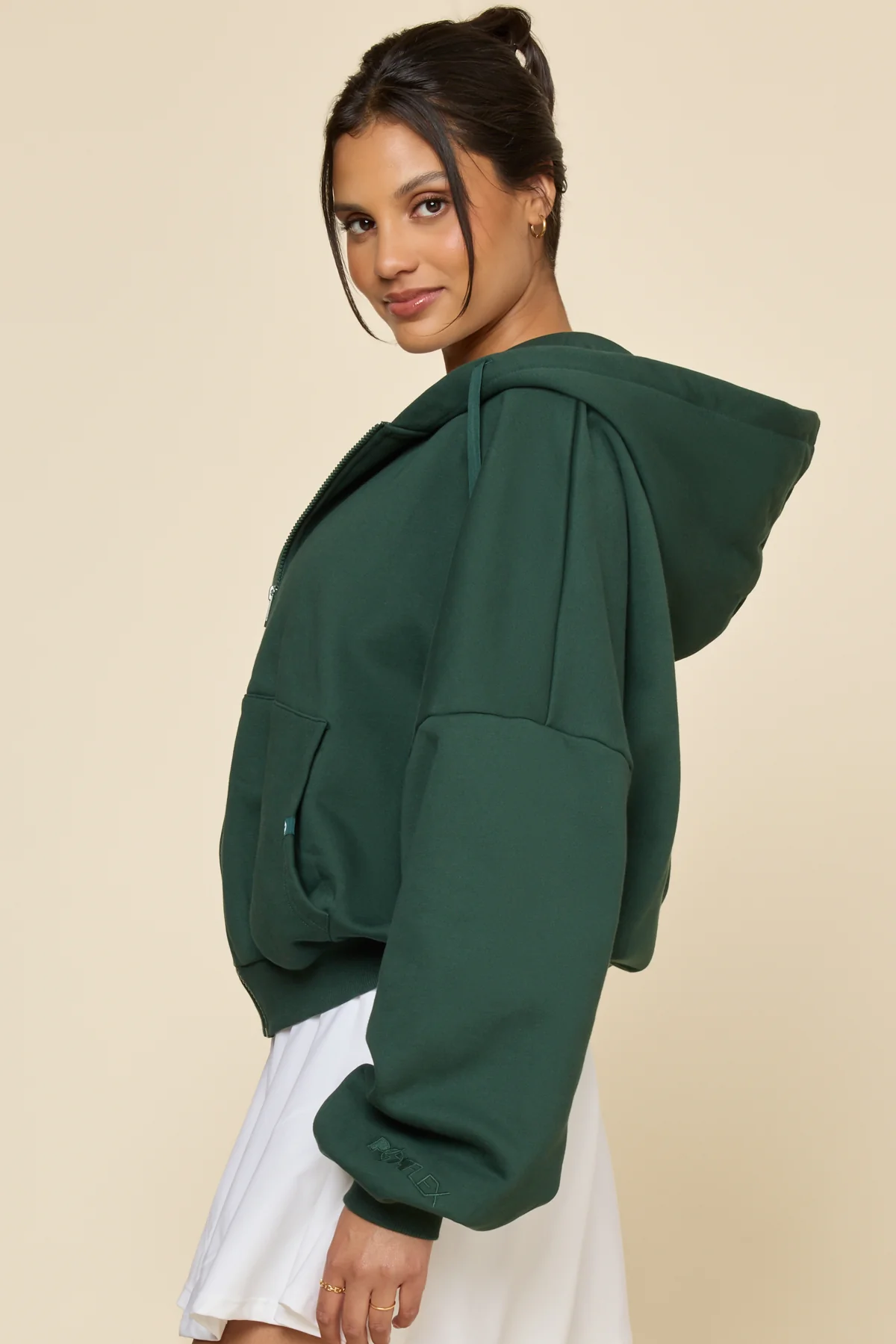 Zip Cloud Hoodie - Game Time Green - Image 7