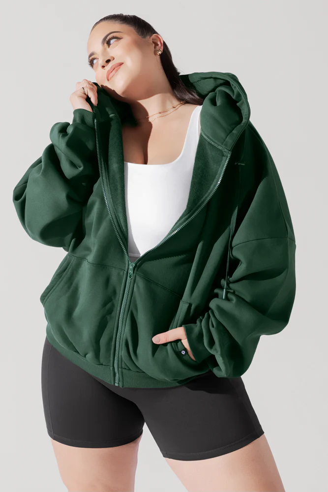 Zip Cloud Hoodie - Game Time Green - Image 9