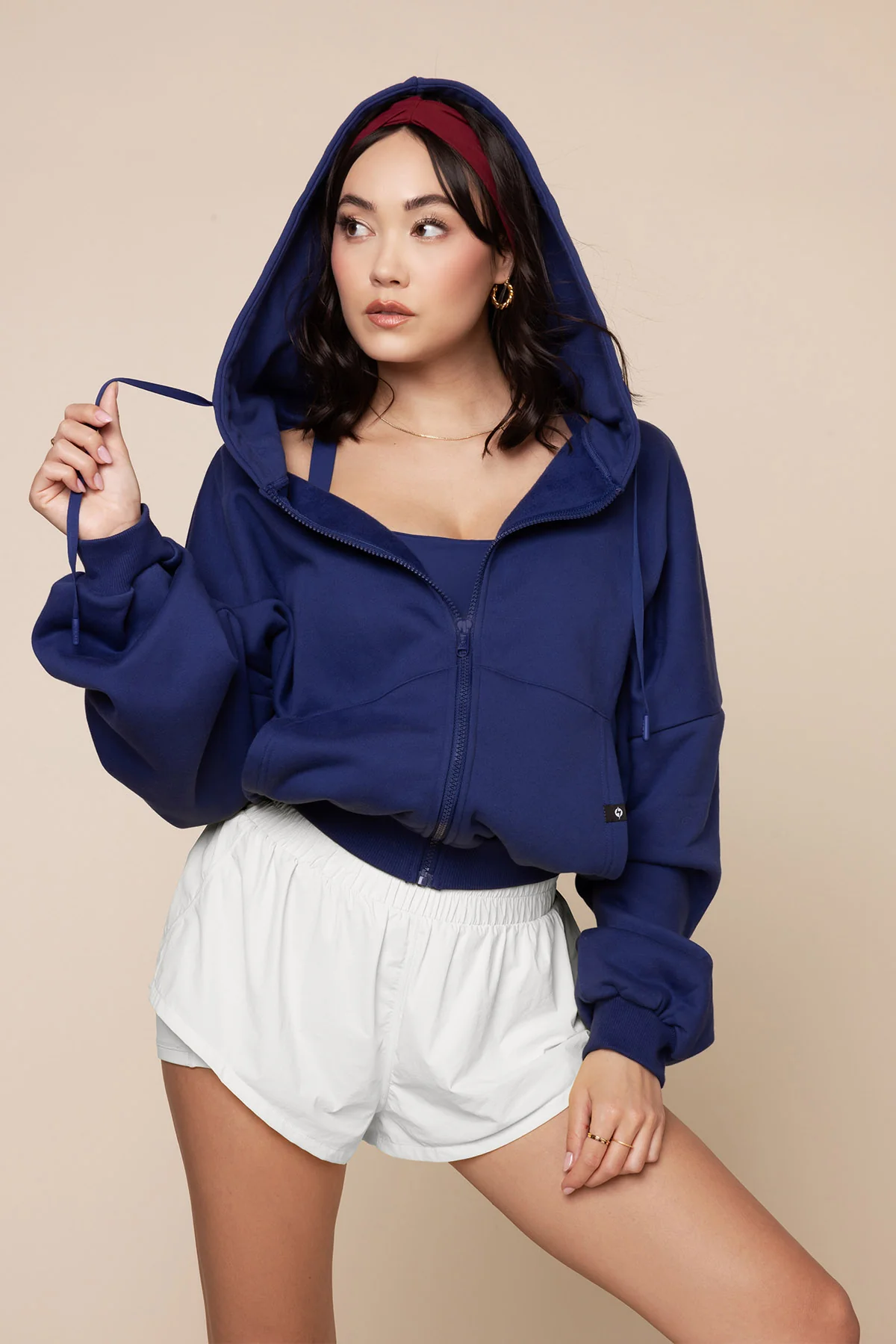 Zip Cloud Hoodie - Sapphire - Image 9