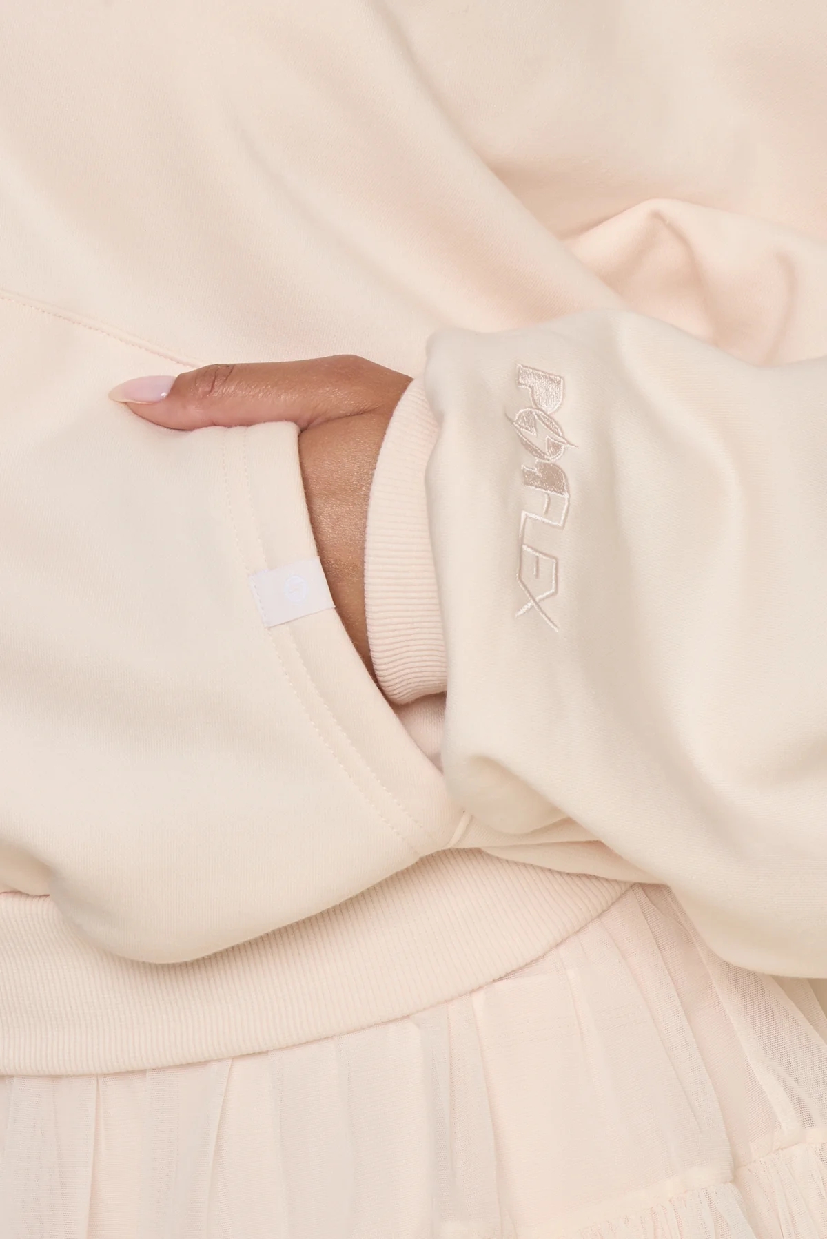 Zip Cloud Hoodie - Tutu Pink - Image 6