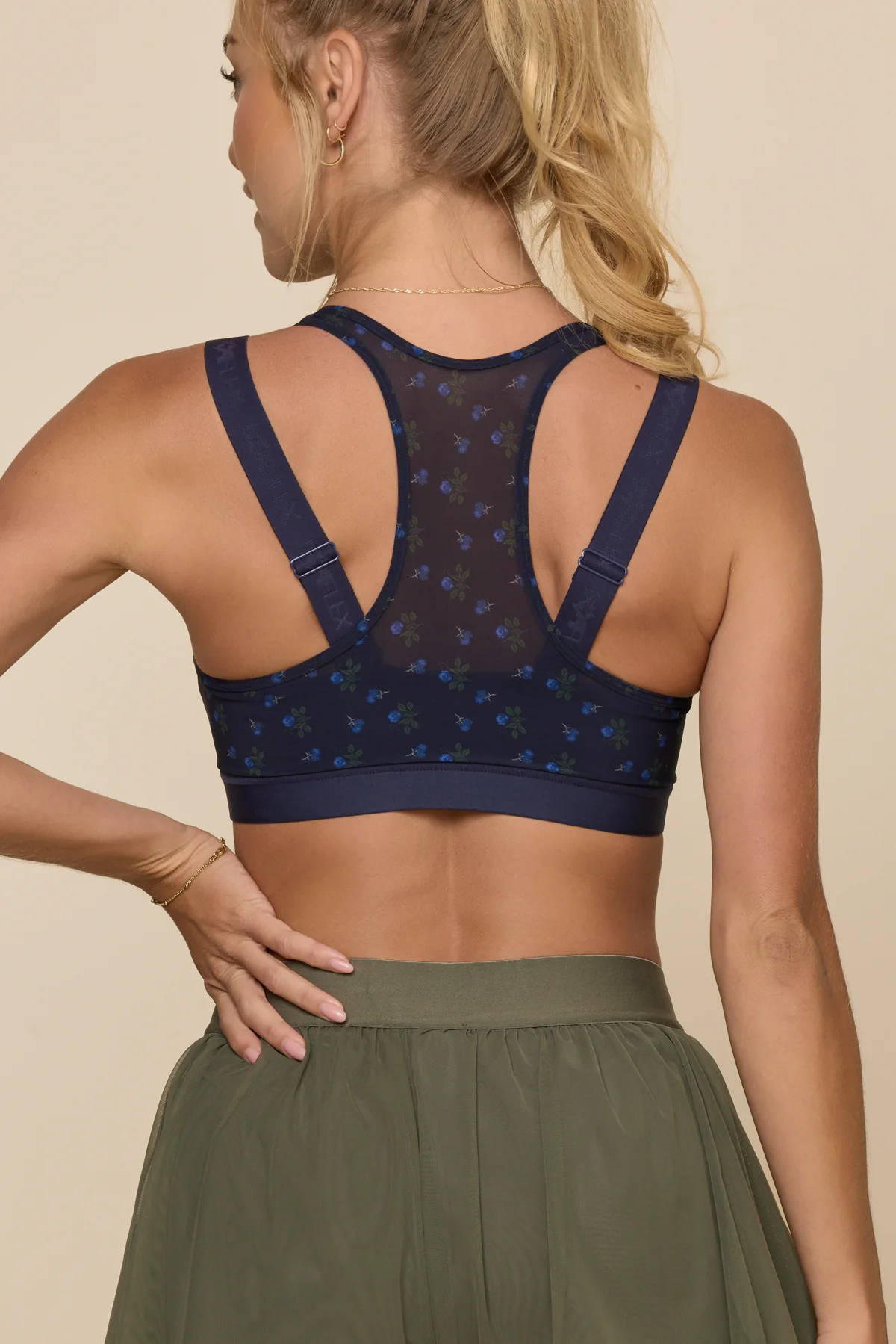 Zip Superbra® - Navy Rosette - Image 6
