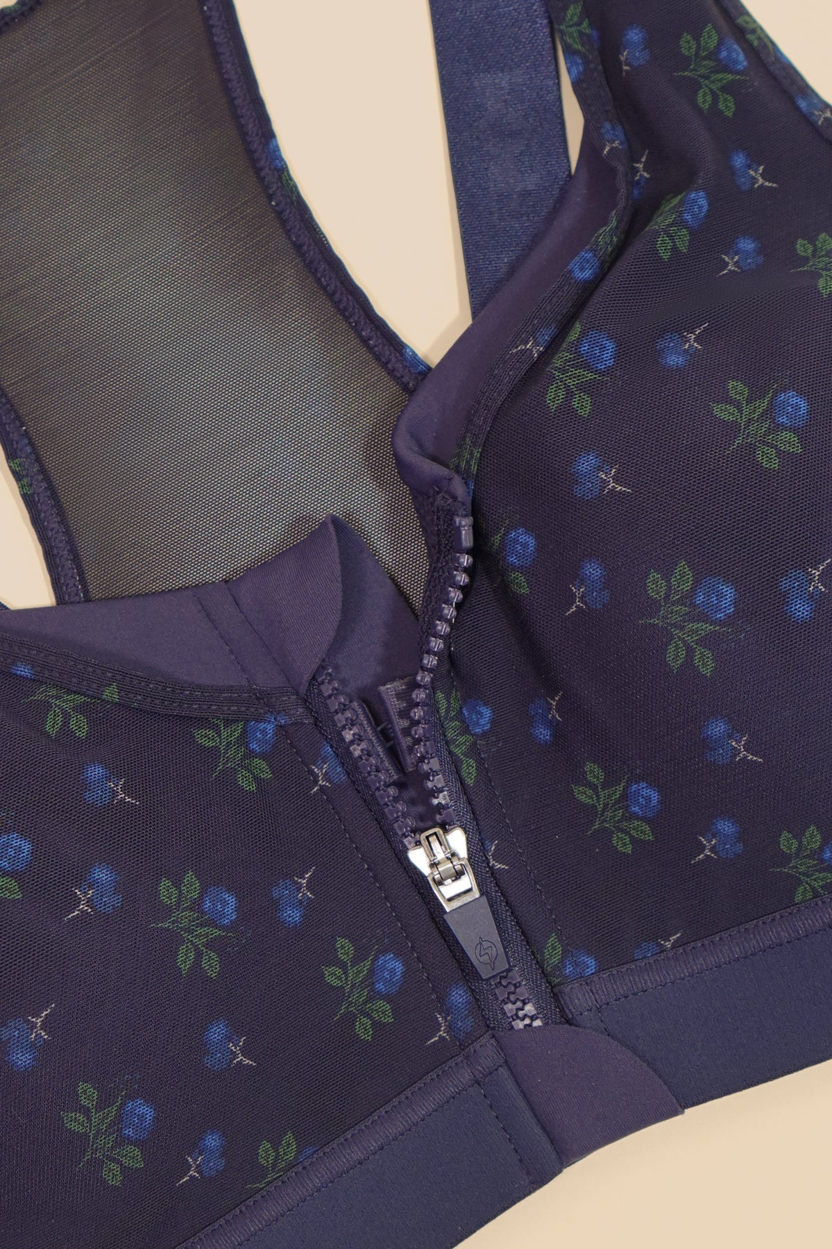 Zip Superbra® - Navy Rosette - Image 9